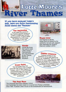 River Thames leaflet by Lotty Moore